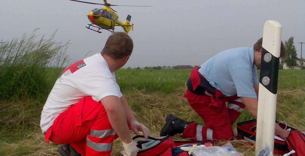 Helfer-vor-Ort in Einsatz bei Holzkirch - Bild: Kai Häckel