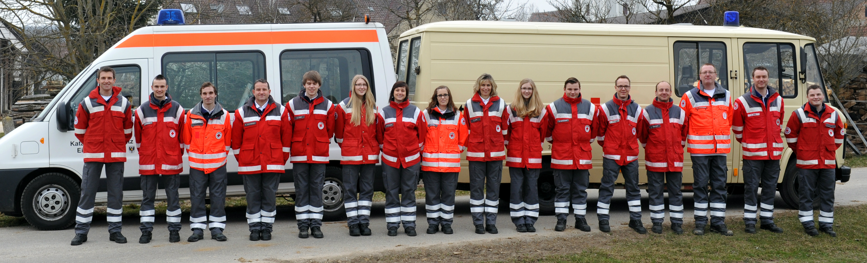 Die Bereitschaft des DRK Ortsverein Weidenstetten/Beimerstetten im Jahr 2015