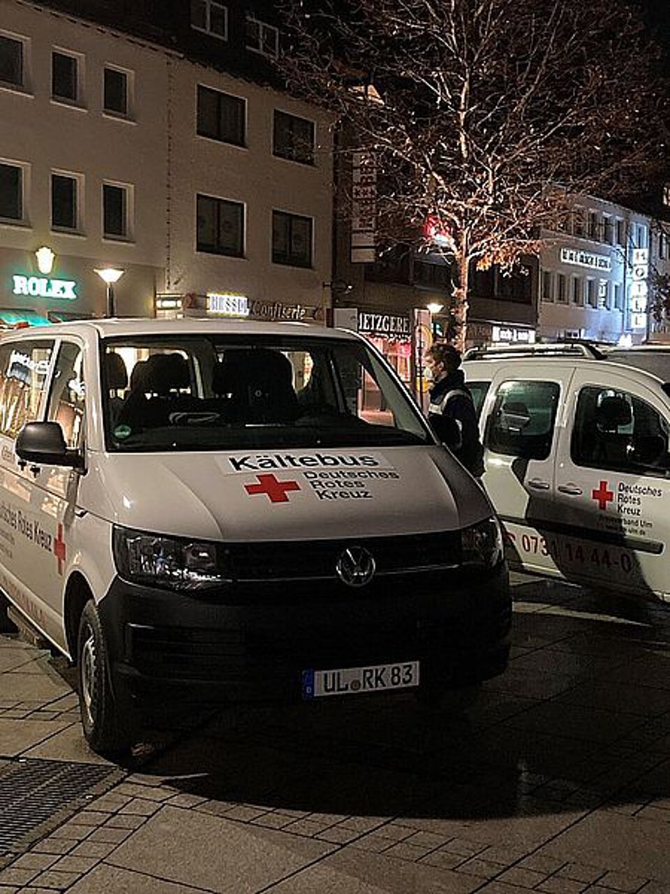 Kältebus des DRK Kreisverband Ulm