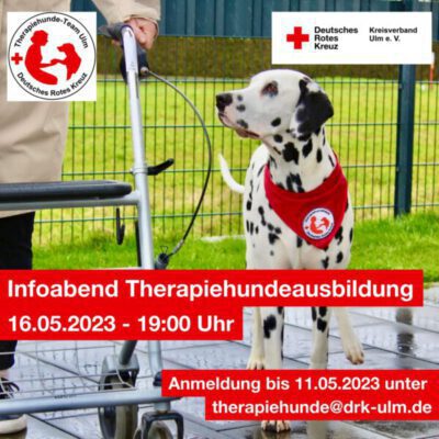 Info-Abend für angehende Therapiehunde-Teams am 19.05.2023 in Ulm